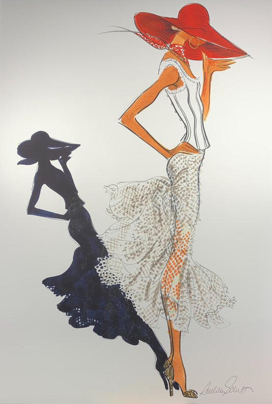 Eyelet/ Big Red Hat — Limited Edition Archival Pigment Print (50)