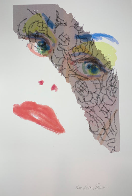 Lace Over Eyes - Limited Edition Print (250)