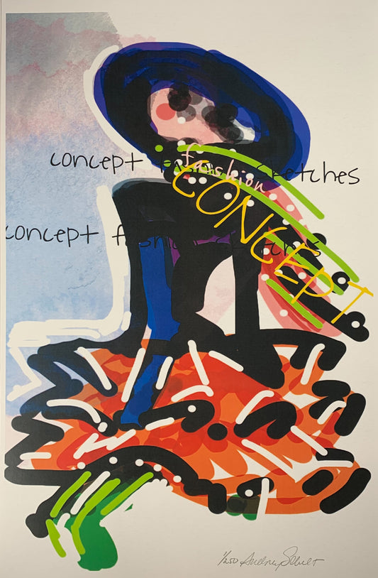 Concept Scarf - Limited Edition Print (250)