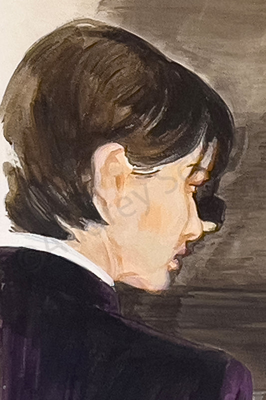 Behind the Scenes at Ralph Lauren: Fitting the Gown - Claudia Schiffer