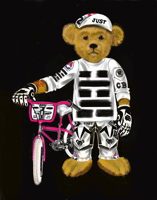Bear Biker — Limited Edition Archival Pigment Print (50)