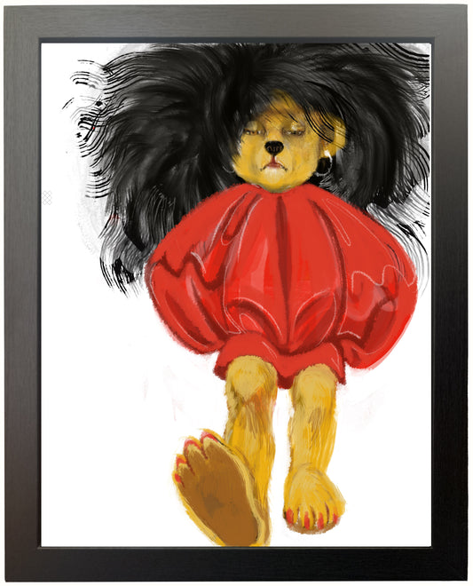 Framed Display — No. 1/50 — Bearlenciaga