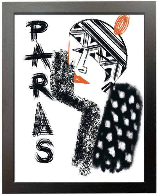 Framed Display — No. 1/50 — Parisienne Muse