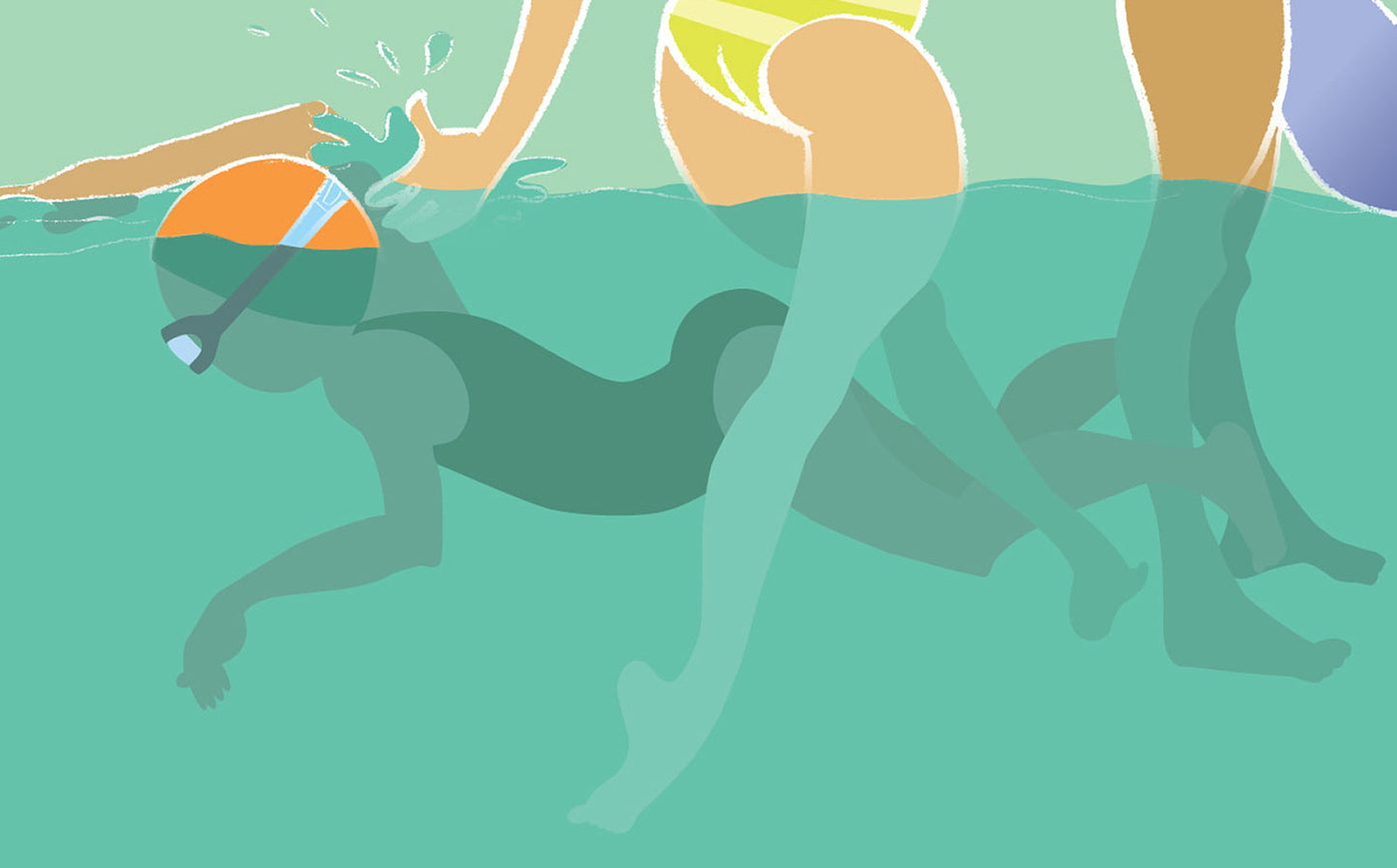 Little Bathers — Limited Edition Archival Pigment Print (60)