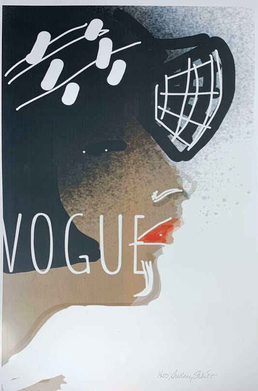 Blk Hat Rainy Day Couture / "Vogue" - Limited Edition Print (250)