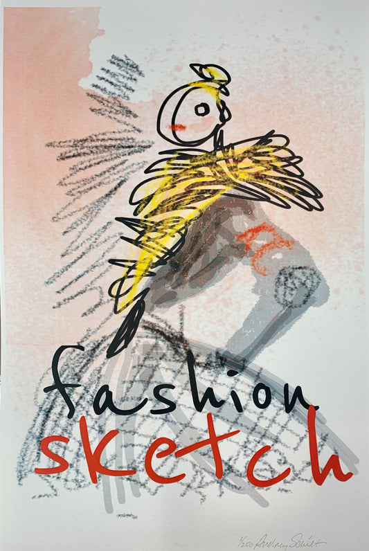 Fashion Sketch - Limited Edition Print (250)