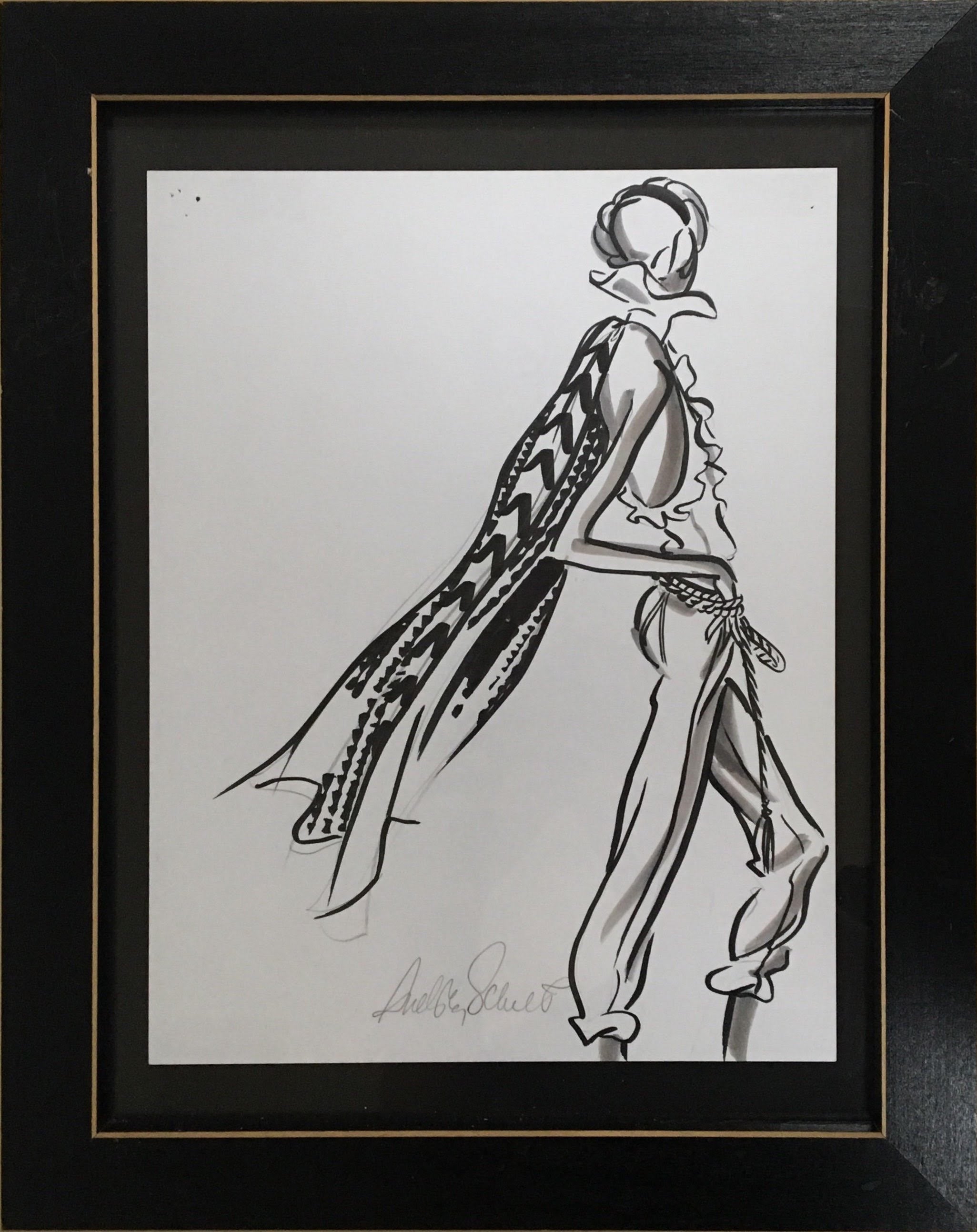 Original Ralph Lauren Art | Audrey Schilt | Spr2007 Lawrence of