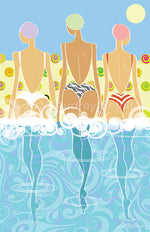 Load image into Gallery viewer, &quot;Bobbing Bathers&quot;
