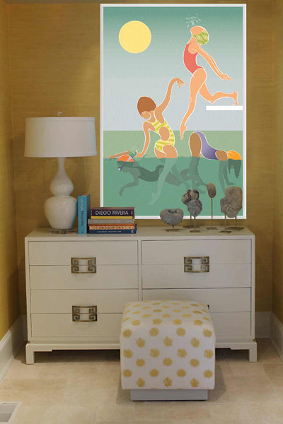 Little Bathers — Limited Edition Archival Pigment Print (60)