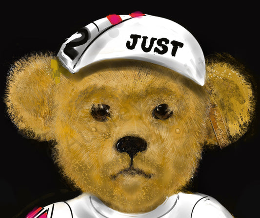 Framed Display — No. 1/50 — Bear Biker