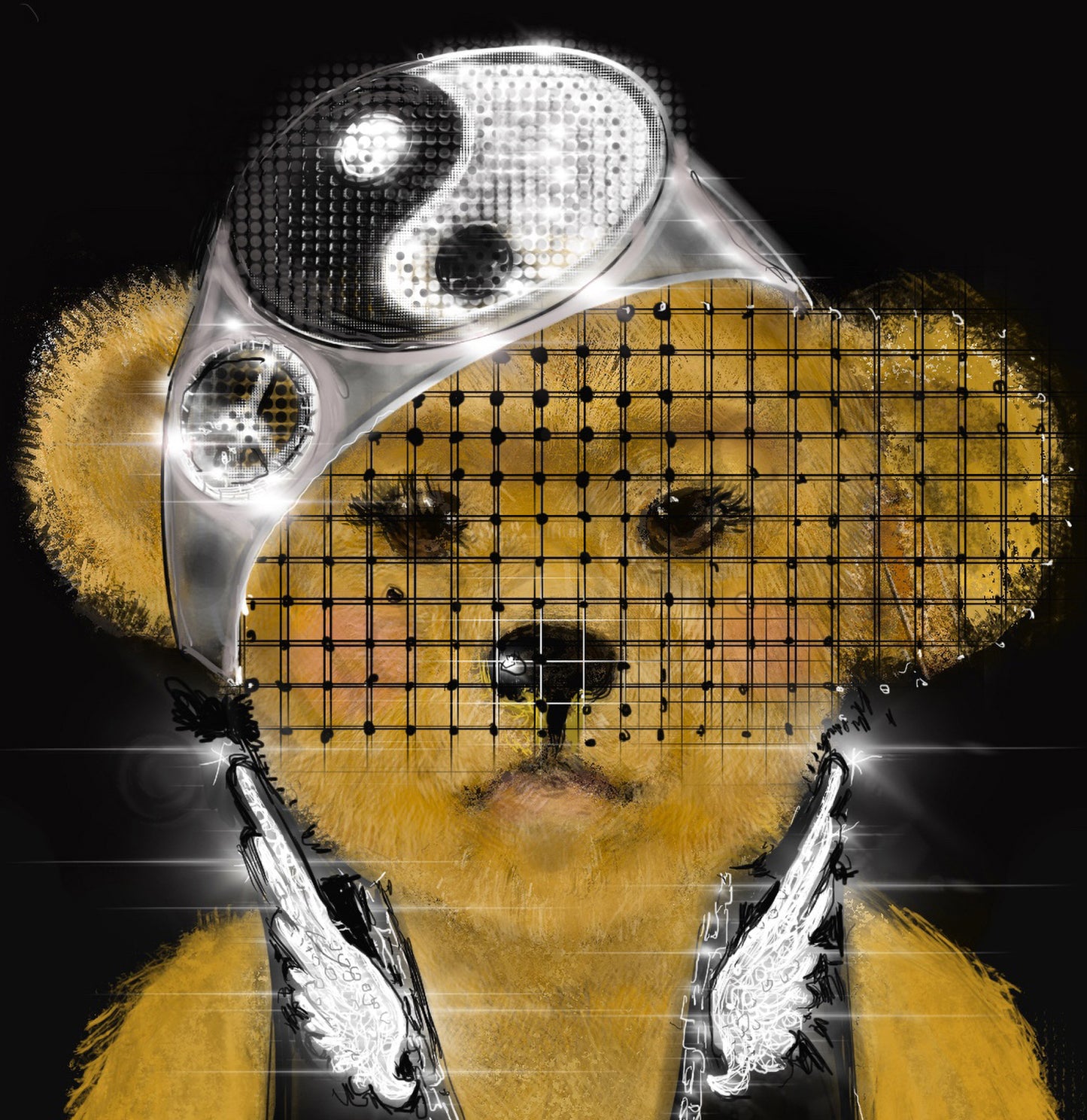Miss Bling Bear — Giclée Print