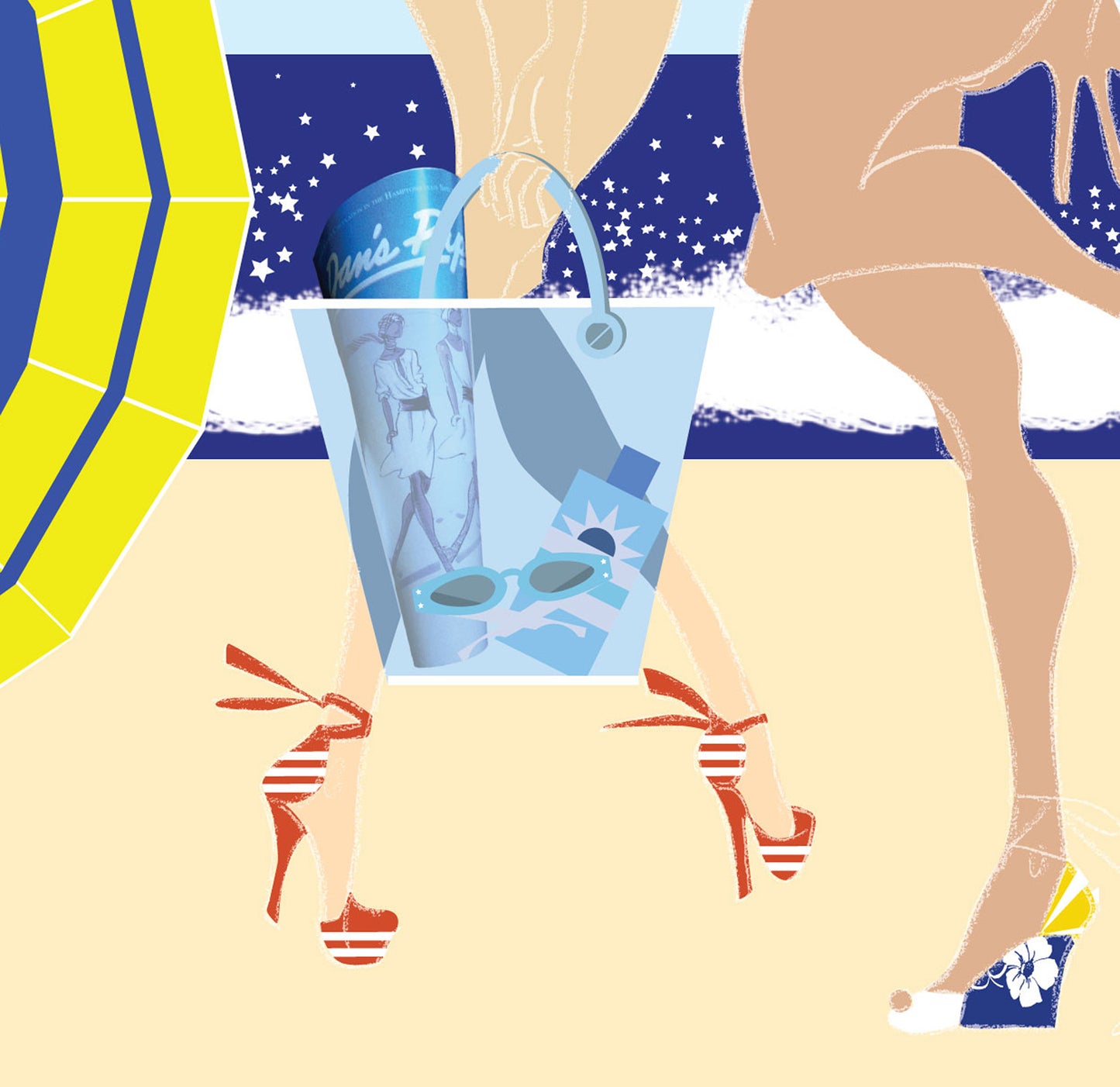 Beach Babes (Independence) — Limited Edition Archival Pigment Print (60)