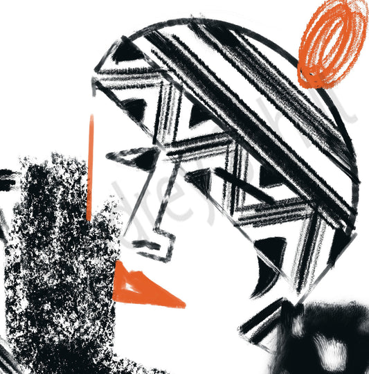 Parisienne Muse — Giclée Print