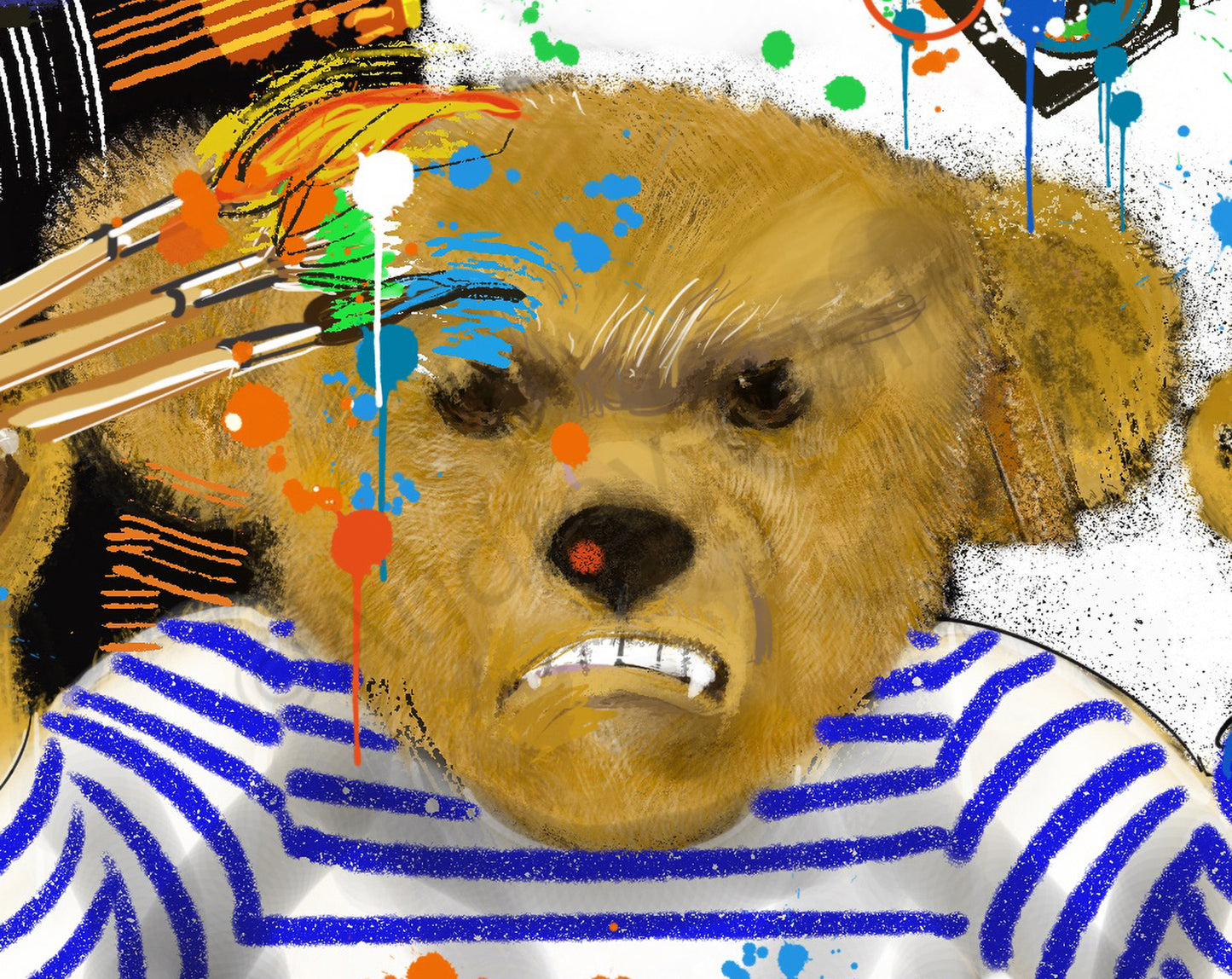 Picasso Bear — Giclée Print