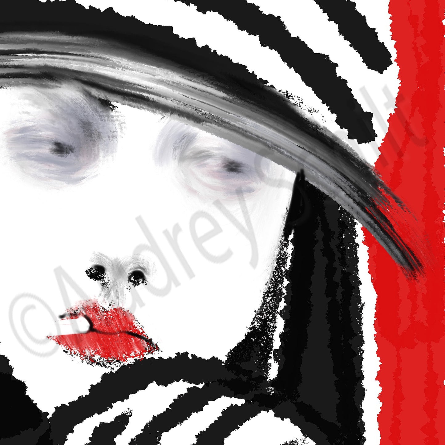Smokey Eyes — Giclée Print