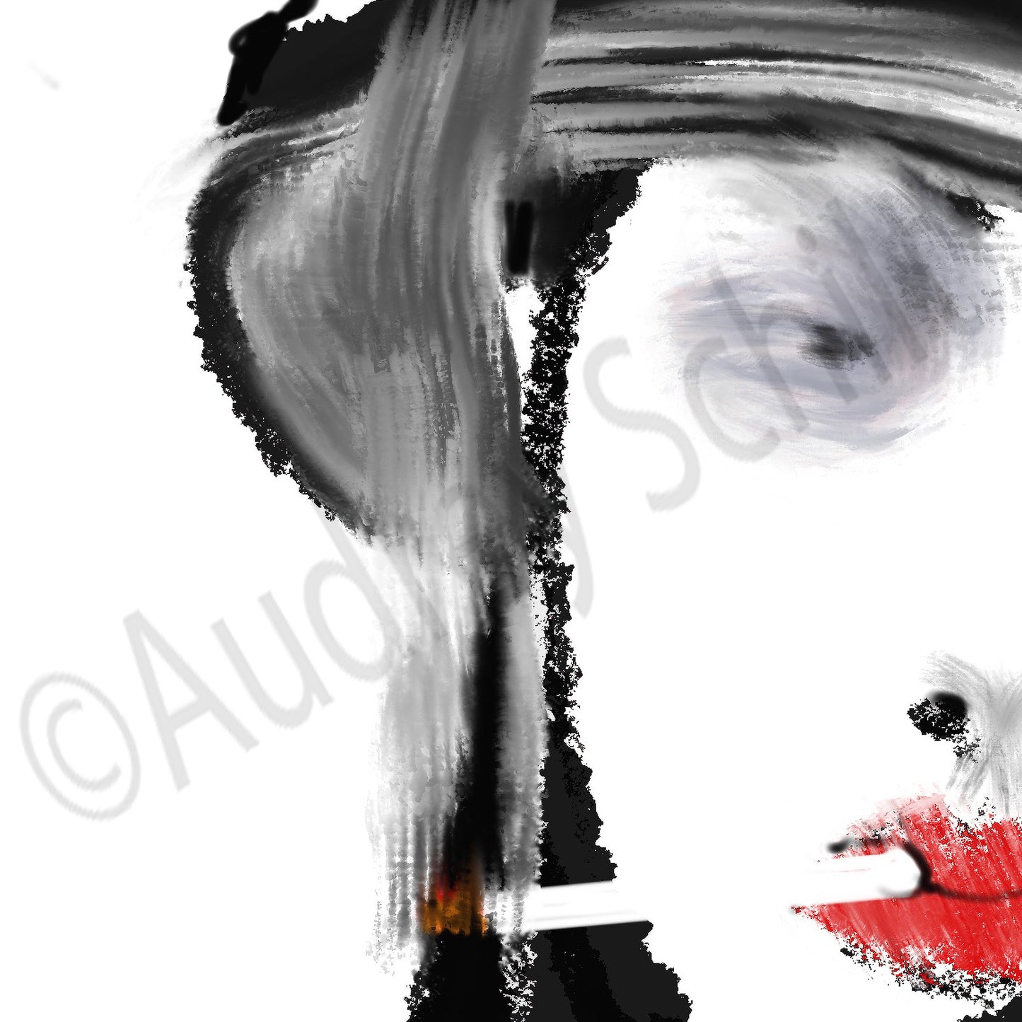 Smokey Eyes — Giclée Print