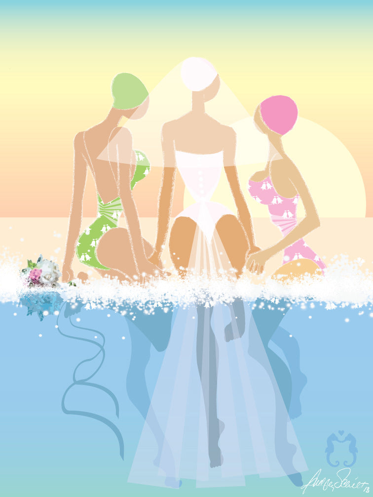 Wedding Bathers — Limited Edition Archival Pigment Print (60)