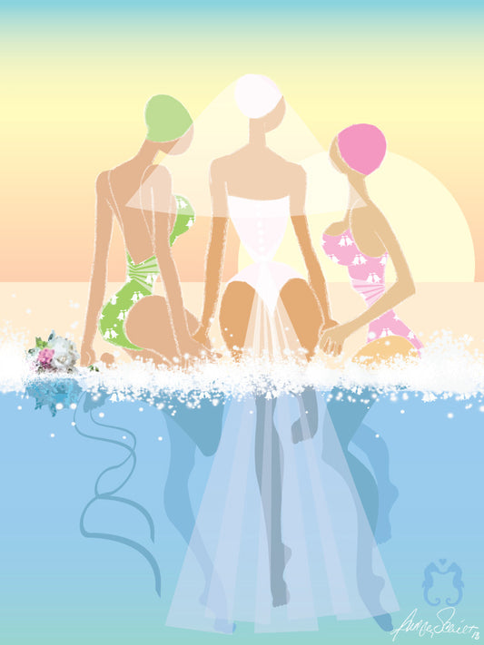 Wedding Bathers — Limited Edition Archival Pigment Print (60)