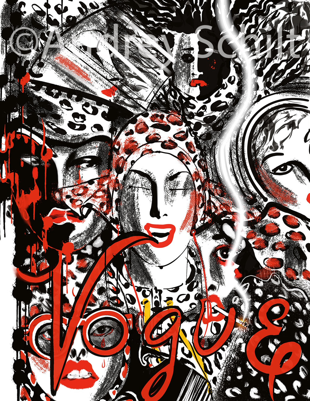 Fantasy Vogue Print