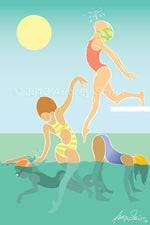 Load image into Gallery viewer, &quot;Little Bathers&quot;
